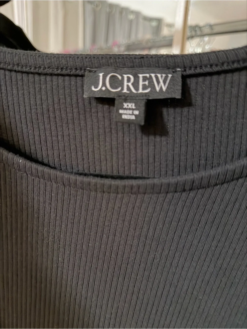 J. Crew sleek ribbed
